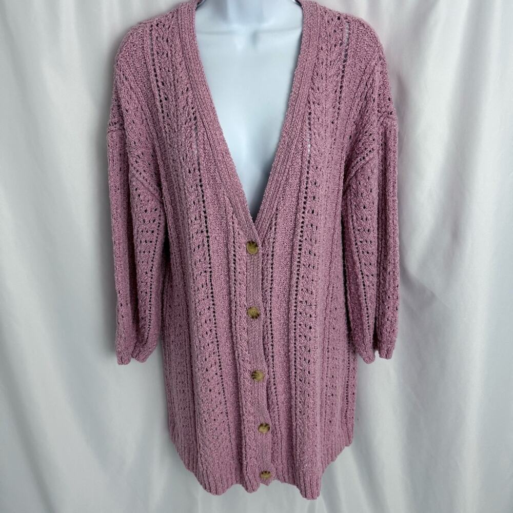 Lauren Conrad Knit Cardigan Size Large